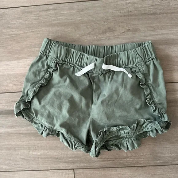 Kohls fall olive green shorts for girls - Picture 1 of 2
